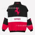 thumbnail image 5 of S-5xl 2024 Otoño/Invierno nueva Chaqueta de algodón bordada para motocicleta para mujer abrigo suelto Chaqueta de algodón para mujer regalo para bicicleta al aire libre, 5 of 5