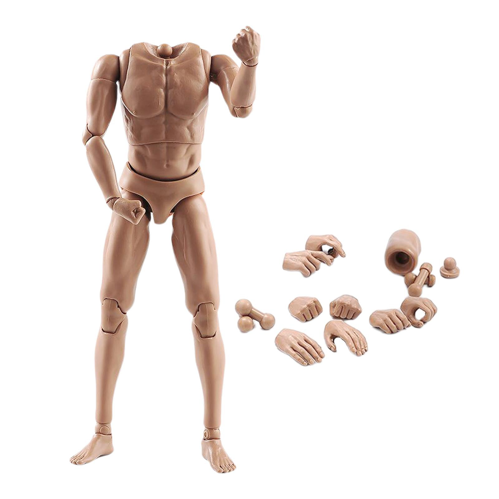 Figur Körper MX02-A 12inch Europe Skin Male Action Figure Body Fit For 1/6 Head 