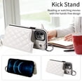 thumbnail image 3 of iPhone 12 PRO Case ,Card Slots Leather Wrist Strap Phone Cover for iPhone 12 PRO, 3 of 5