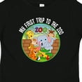 thumbnail image 4 of Inktastic 1st Trip to Zoo Animals Boys or Girls Baby T-Shirt, 4 of 5