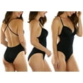 thumbnail image 2 of ToBeInStyle Women's Backless Bikini Brief Bodysuit Shaper - Black - 36D, 2 of 7