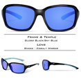 thumbnail image 2 of Gafas Deportivas Polarizadas KastKing Alanta Negro Brillante, 2 of 8