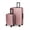 Rose Gold, variant on 16" Underseat Carry-on Luggage, Lightweight Hardside 2-Wheel Small Suitcase, Black - 2538