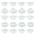 thumbnail image 1 of Uxcell Paquete de 20 Respiraderos de Soffit Circulares, 19mm/0.75 Pulgadas de Malla de Ventilación Redonda de Acero Inoxidable para Baño Hogar/ Oficina/Cocina/Armario/Guardarropa [Blanco], 1 of 7