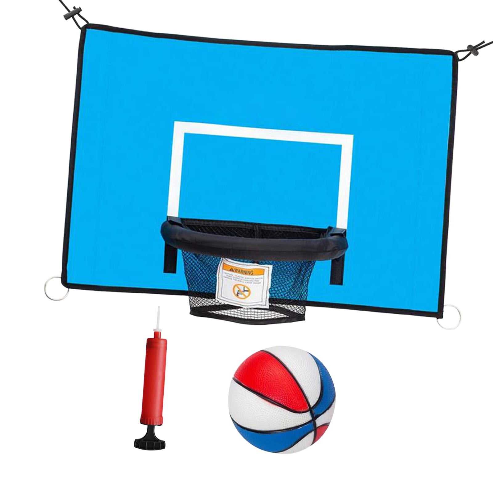 DimyFew Mini Basketball Hoop, Basketball Frame with Small Basketball Basketball Training 69cm Colored Ball