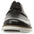 thumbnail image 5 of Cole Haan Grand Tour Wing Oxford Black Leather/White Lace Up Cutout Sneakers (Black Leather/White, 7), 5 of 7
