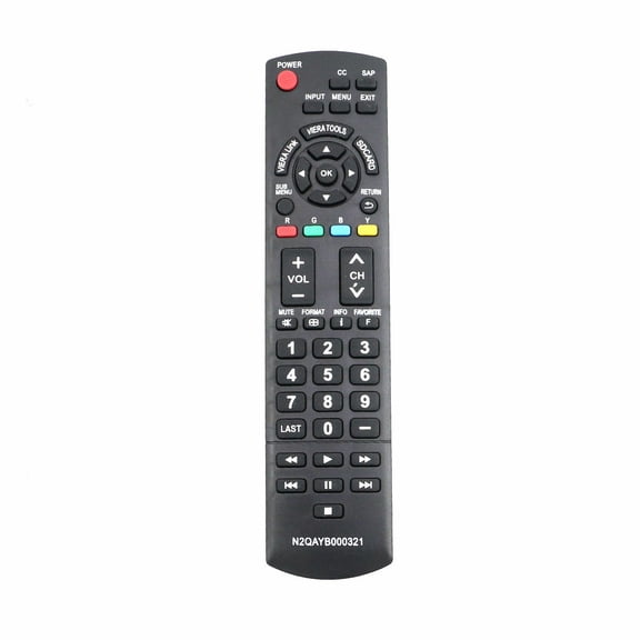 New Panasonic N2QAYB000321 Remote for Panasonic 2009 LCD and Plasma TV TC-P54S1