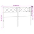 thumbnail image 2 of vidaXL Metal Headboard Black 135 cm, 2 of 5