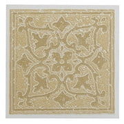 Vinyl Wall Tiles Kitchen Bathroom Sticky Wall Tiles Peel N' Stick 27PC Tiles (4" x 4", Sand Accent)