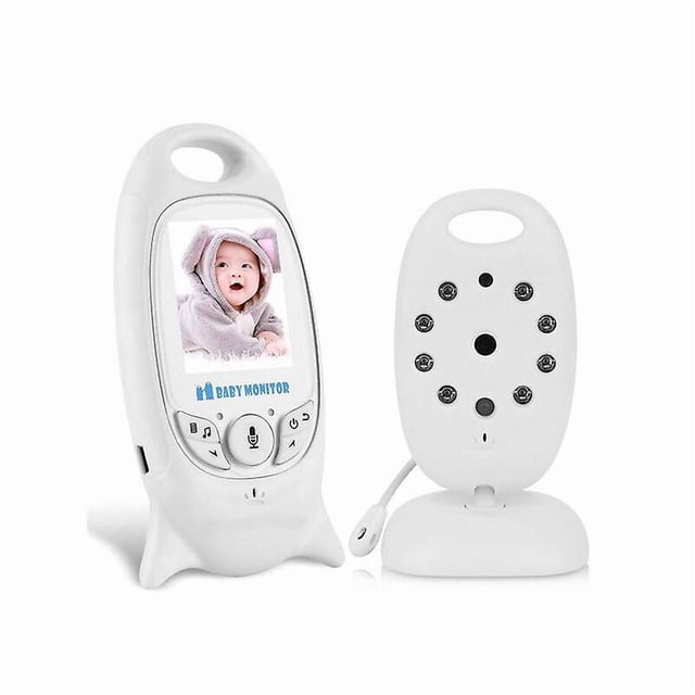 Baby monitor with camera, video baby monitor, wireless intercom function, digital surveillance camera (sleep mode, night vision, temperature sensor, l