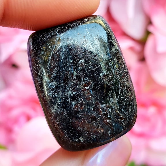 1pc Astrophyllite - AA Grade Tumbled & Hand Polished Natural Healing Crystal Gemstone