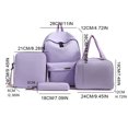 thumbnail image 3 of Mochila Bolsas Cruzadas 4pcs Juego Gran Capacidad para, 3 of 9