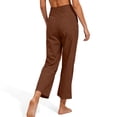 thumbnail image 5 of Women's Linen Wide Leg Pants 2026 Summer Loose Fit Casual Pant HighWaist Capri Beach Trouser, 5 of 7