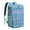 Greenish-blue-1, variant on Boho Daisy Insulated Cooler Backpack, Leakproof Floral Lunch Backpack for Women, Waterproof Outdoor Backpack Cooler for Travel, Beach, Camping, Hiking, Work