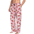 thumbnail image 2 of Xecao Cute Watermelon Men's Straight Lounge Pajama Pants: The Ultimate in Comfortable Sleepwear, 2 of 9