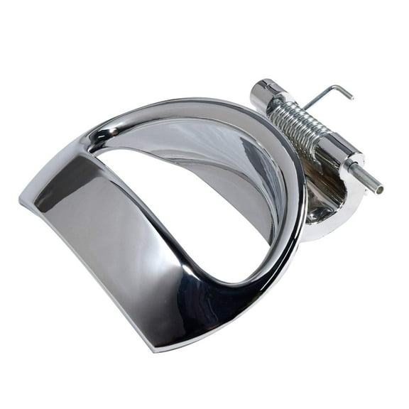 HQRP Chrome Door Handle Interior Inner Inside Front Rear Driver Left LH Side w/ Spring & Pin compatible with Chevrolet Chevy HHR 2006-2011; 19299614, 25812196