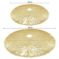 thumbnail image 6 of Tnobhg Christmas Tree Skirt Vibrant Color Elegant Shiny Sequins Xmas Tree Mat for Festive Home Party Decorations, 6 of 8