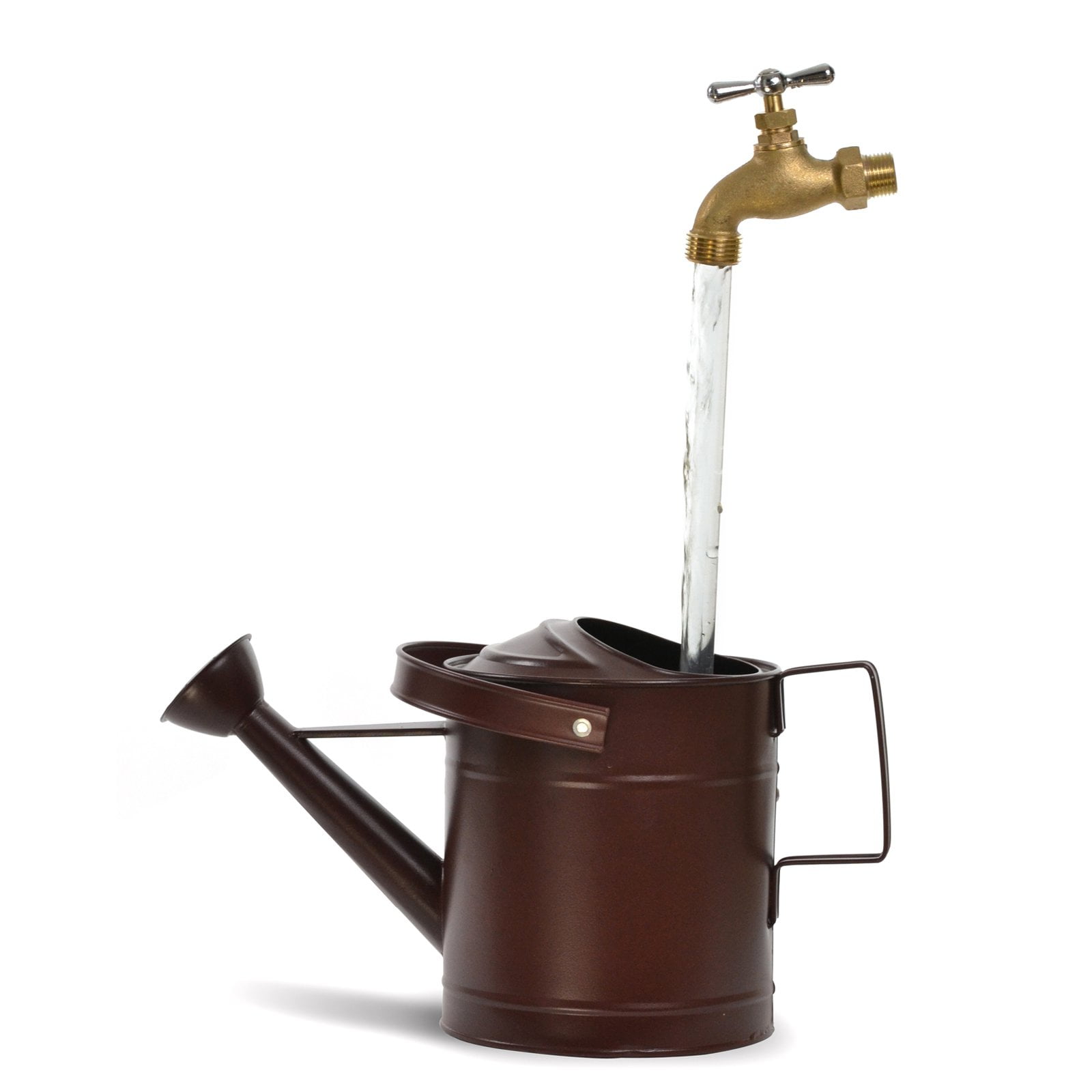 Universal Home and Garden SPR13 Small Rust Galvanized Watering Can