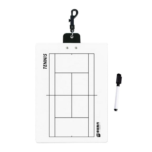 Almencla Coaching Boards Portable Guidance Training Tool Referees Gear Practice Board Tennis