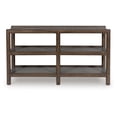 thumbnail image 3 of Signature Design by Ashley Kallenny Sofa Table - Dark Burnished Brown Oak with Faux Cement Industrial Finish, 3 of 6