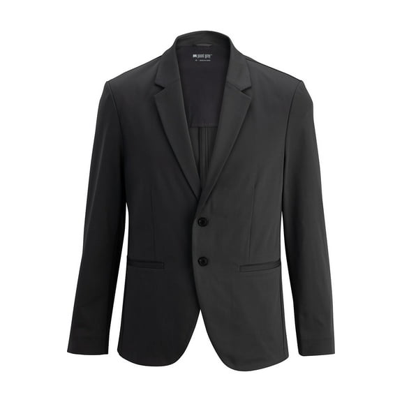 EDWARDS POINT GREY MENS BLAZER, FORGED IRON, L