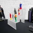 thumbnail image 2 of Plymor Frosted Acrylic Tapered Display Stairs, 9.25" H x 9" W x 9.75" D (2 Pack), 2 of 3