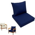 thumbnail image 1 of Home Textile Products Outdoor & Home Cushion Set Removable Cover High Density Seat & Back Cushions For Sofa Or Booth, 1 of 5