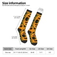 thumbnail image 3 of Bixox Sunflowers 7 Patterned Men's and Women's Knee Socks High Socks Outdoor Sports Socks, 3 of 5