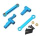 thumbnail image 5 of Juego de dirección de coche RC, repuesto profesional, piezas de actualización de metal, repuesto para Azul, 5 of 9