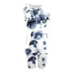 thumbnail image 4 of ICHUANYI Clearance Women Fashion V-Neck Blouse Short Sleeve Tops Shorts Casual Suit Sets(Navy, M) ICHUANYI WER2023081001105, 4 of 4