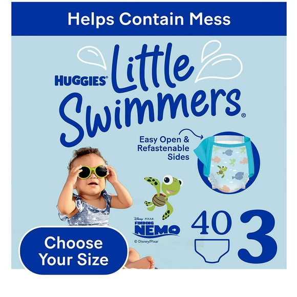 Huggies Little Swimmers Swim Diapers, Sizes 3-6