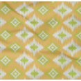 thumbnail image 4 of oneOone Organic Cotton Poplin Twill Fabric Geometric Ikat Print Fabric By The Yard 42 Inch Wide, 4 of 4