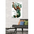 thumbnail image 2 of NBA Milwaukee Bucks - Giannis Antetokounmpo Feature Series 24 Wall Poster, 22.375" x 34" Framed, 2 of 4