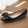 thumbnail image 1 of Zapatos planos para caminar para mujer, mocasines de moda, bailarinas con lazo, calzado para primavera y otoño, 1 of 9