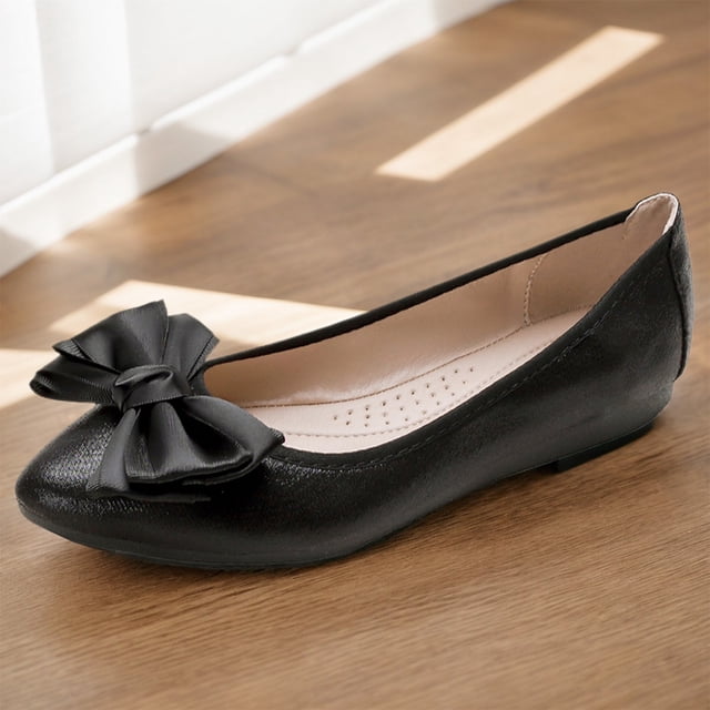Zapatos planos para caminar para mujer, mocasines de moda, bailarinas con lazo, calzado para primavera y otoño