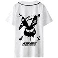 thumbnail image 2 of Ateez Merch Short Baseball Shirts The World EP.Fin: Will Tour Short Sleeve Kpop Fashion Shirt For Fan Men Women, 2 of 4