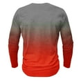 thumbnail image 3 of Mens Big and Tall Henley Shirts, Long Sleeve Shirts for Men Fall Fashion Loose Fit Ombre Tie Dye Basic Button Up T-Shirts S-5XL, 3 of 3