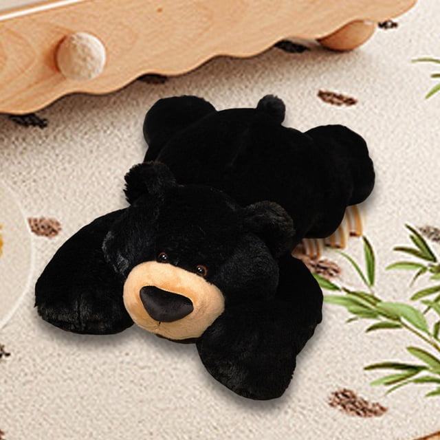Juguete de oso de peluche realista Perfecl suave cómodo regalos de cumpleaños para niños decoración de dormitorio para adultos adolescentes 55cm