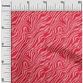 thumbnail image 2 of oneOone Viscose Jersey Red Fabric Animal Skin Craft Projects Decor Fabric Printed By The Yard 60 Inch Wide, 2 of 4