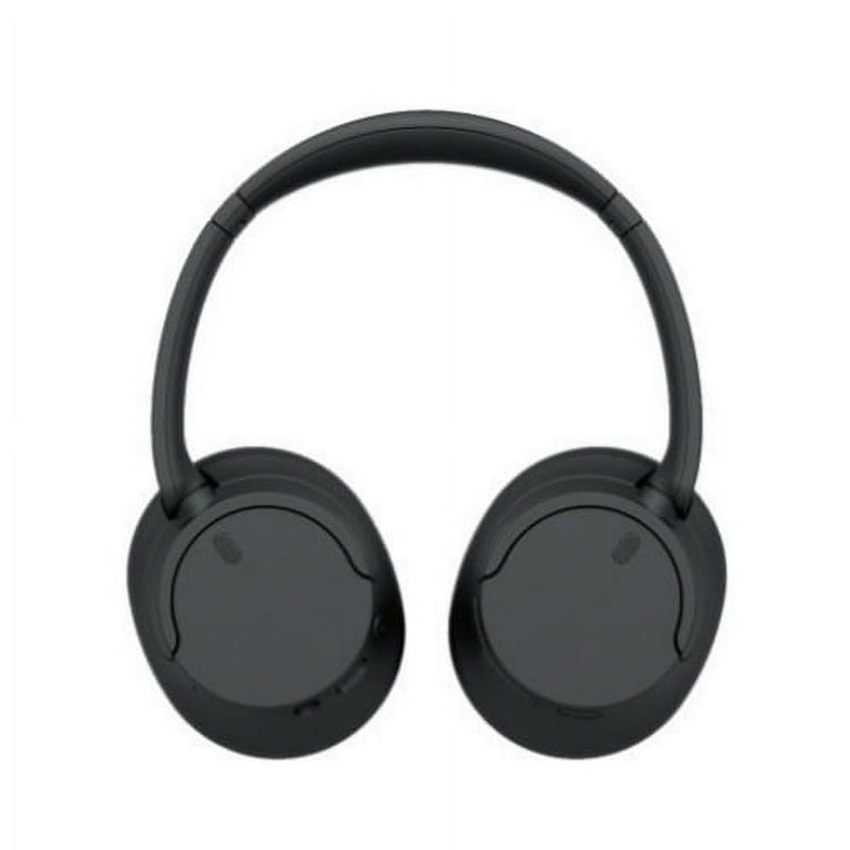 Sony WH-CH720N Noise Canceling Wireless Headphones Bluetooth Over The Ear  Headset with Microphone, Black (Renewed)