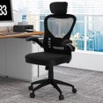 thumbnail image 2 of Costway Ergonomic Mesh Office Chair Executive Chair with Adjustable Height Black, 2 of 10