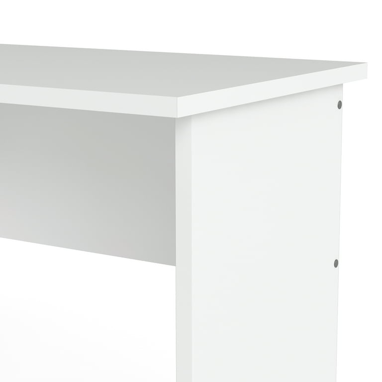 Whitman desk with 3 drawers in white deals