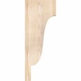 thumbnail image 3 of 3 1/2"W x 10"D x 26"H Newport Smooth Corbel, Douglas Fir, 3 of 9