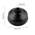thumbnail image 6 of Rooha 86Mm 16 Flute Oil Filter Wrench Housing Cap Remover Tools For Bmw For Volvo Engines Parts Filter Wrench Cover Black Cap, 6 of 9