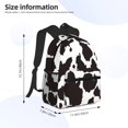 thumbnail image 2 of Easygdp Cow Skin 2 Mochila Casual para Portátil, Mochila para Escuela, Viajes, Negocios, 2 of 6