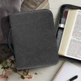 thumbnail image 6 of HELLHERO PU Leather Bible Bag with Durable Handle, Portable Bible Carrying Case for Church, Outdoor Study and Daily Use for Men and Women, 6 of 12