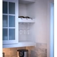 thumbnail image 2 of Hardware Resources Br48 Solid Wood Set Of (2) 48" Wide 10 Bottle Wine Storage Rack Rails -, 2 of 2