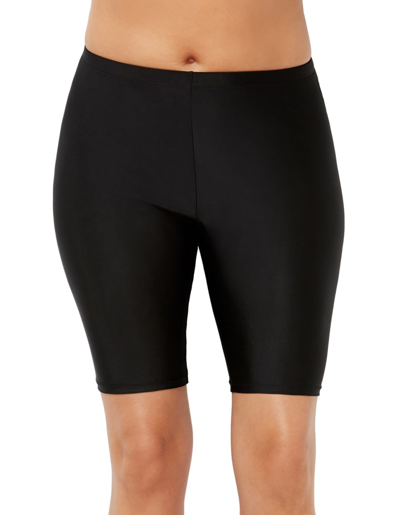 bike swim shorts plus size