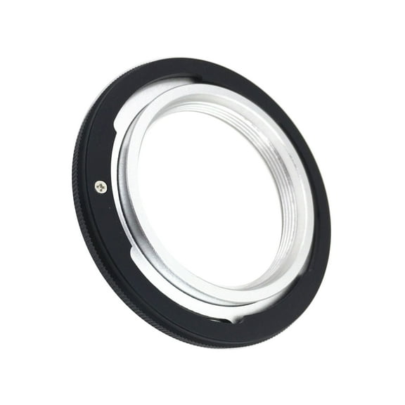 FD Camera for M42 Lens Adapter Manual Aperture, Black & Silver, Supports Macro Rings and Accessories
