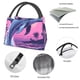thumbnail image 4 of Fotbe Hawaiian Beach Dolphin Bolsa Térmica Portátil con Estampado, Bolsa de Entrega de Alimentos Aislada, Bolsa Reutilizable de Gran Capacidad para Comidas y Supermercado, 4 of 6